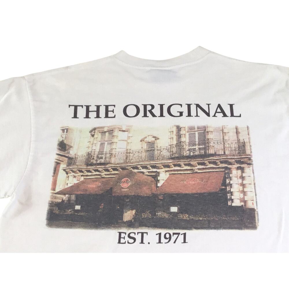 Hard Rock Cafe L T-Shirt London Est 1971 Vtg The Original